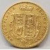 AUSTRALIA 1886 . HALF 1/2 SOVEREIGN . MELBOURNE . GOLD